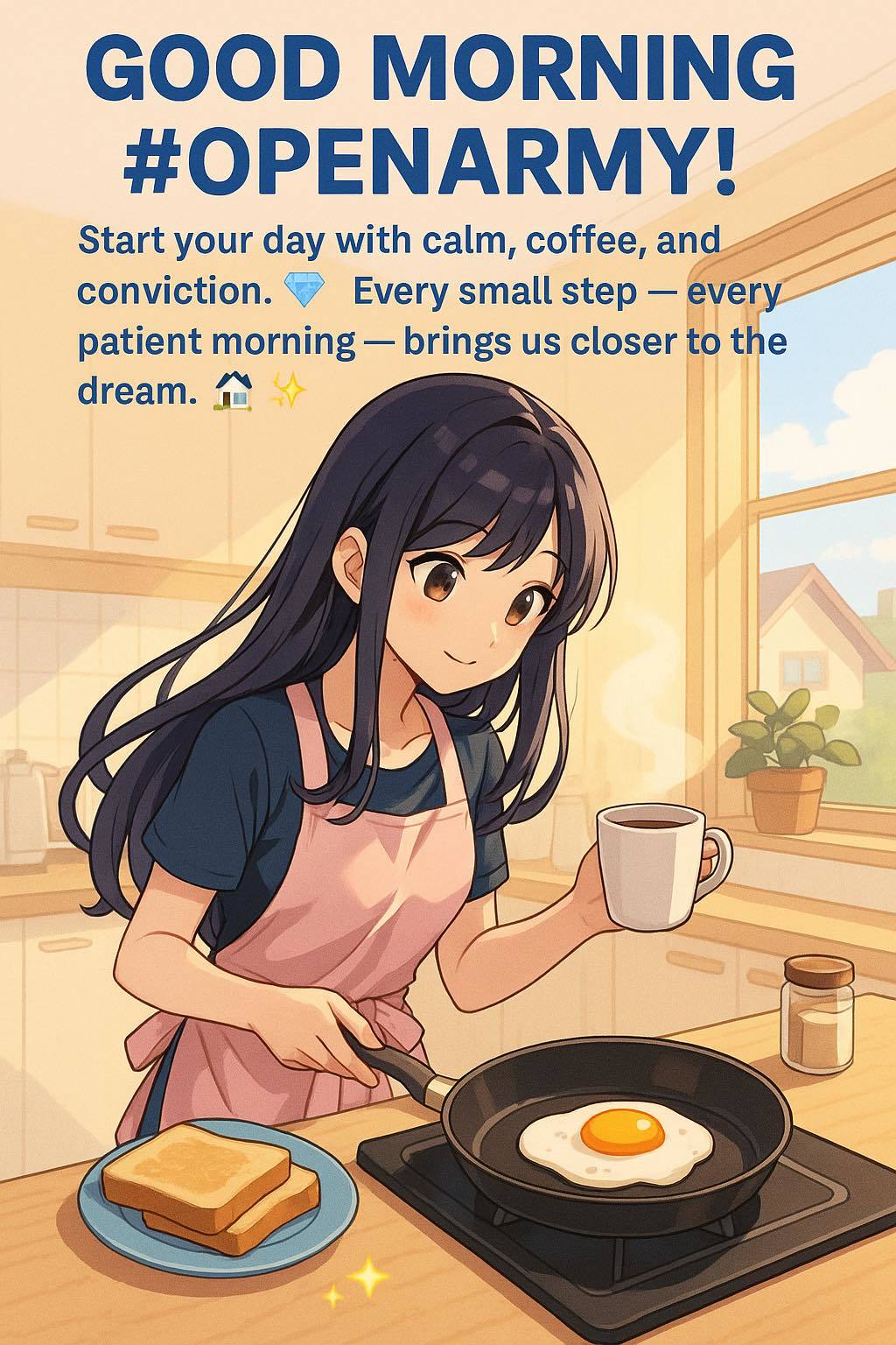☀️ Good Morning, #OpenArmy 💎