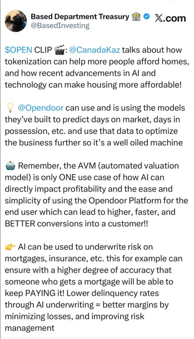 Love this! It’s crazy how fast Opendoor is evolving behind the scenes.