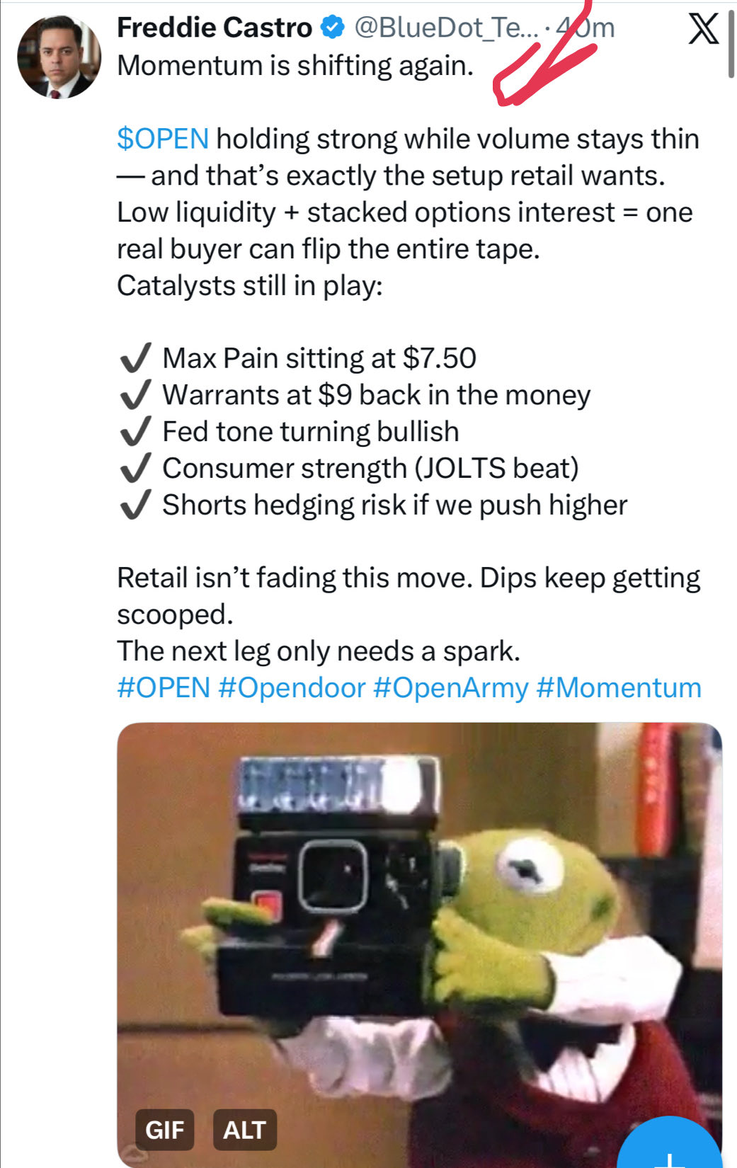 我越看這些更新，情況就越清晰。OPEN不只是在說——他們確實在做正確的事情。