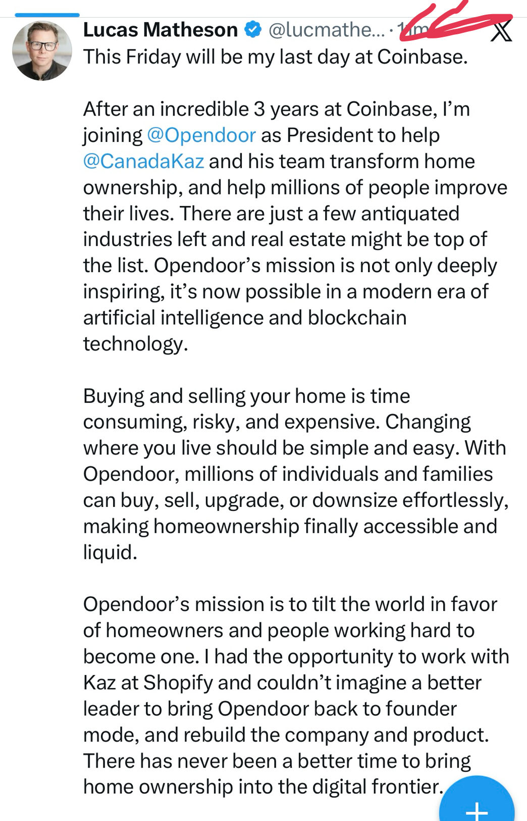 Opendoor 2.0正在成形——这就是信念的样子👏