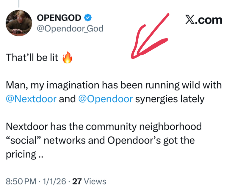 蚊子與牛：爲什麼Nextdoor和Opendoor不可比 😌
