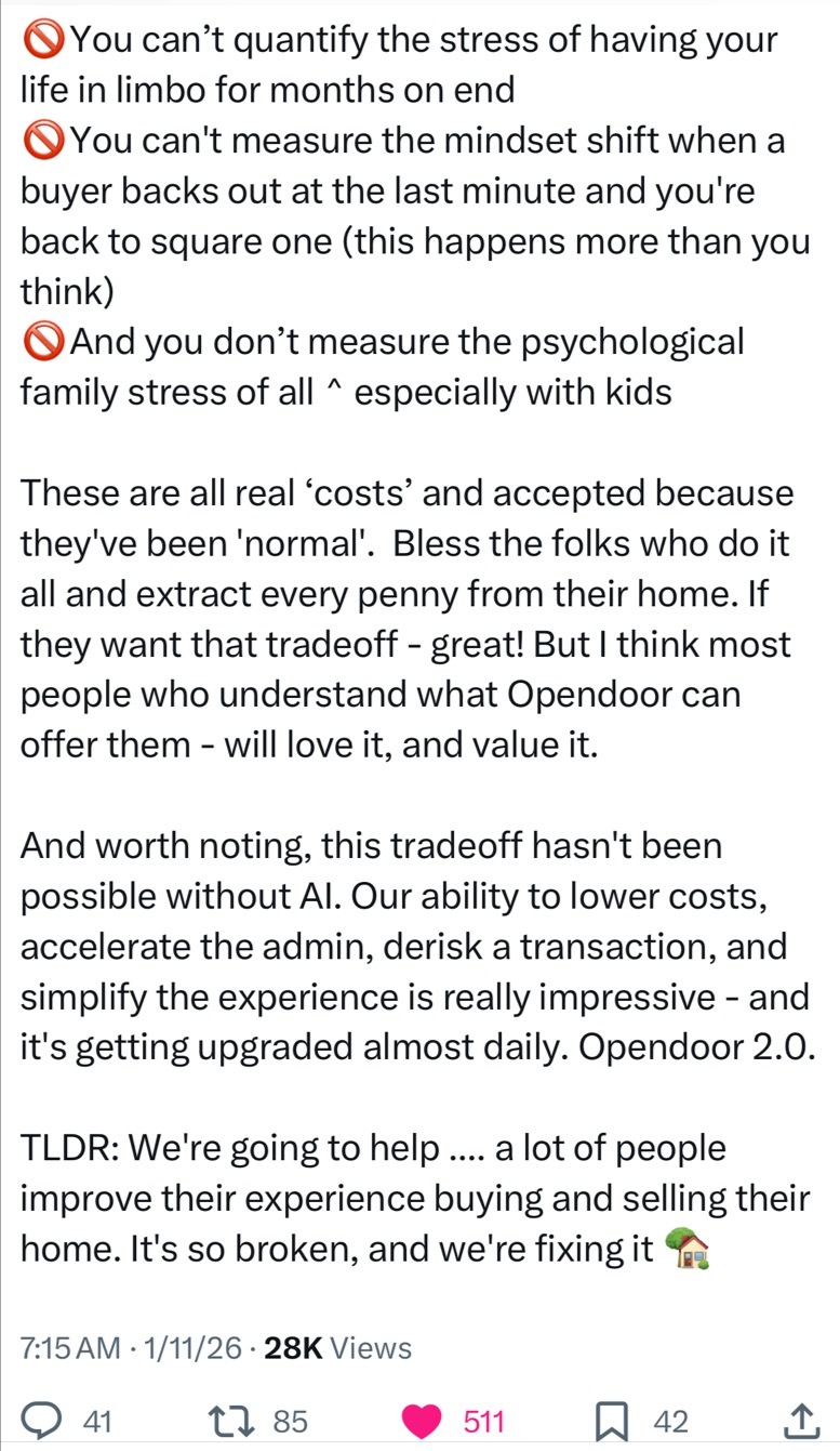What Financial Models Can’t Measure — And Why Opendoor Matters