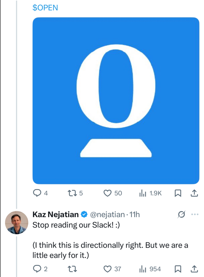 オープンドア テクノロジーズ【OPEN】株価掲示板｜投資家のコメント - moomoo証券