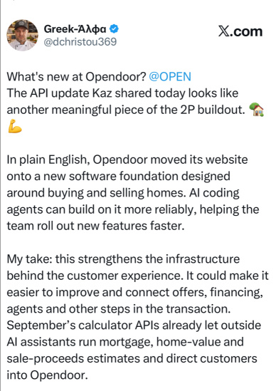 สร้างอนาคตทีละก้าว 🏡💙 $OPEN