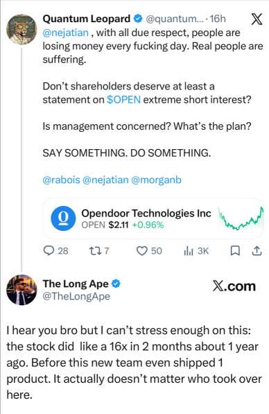 $OPEN: 下落は痛いが、チームへの信頼は揺るがない 🏡💙