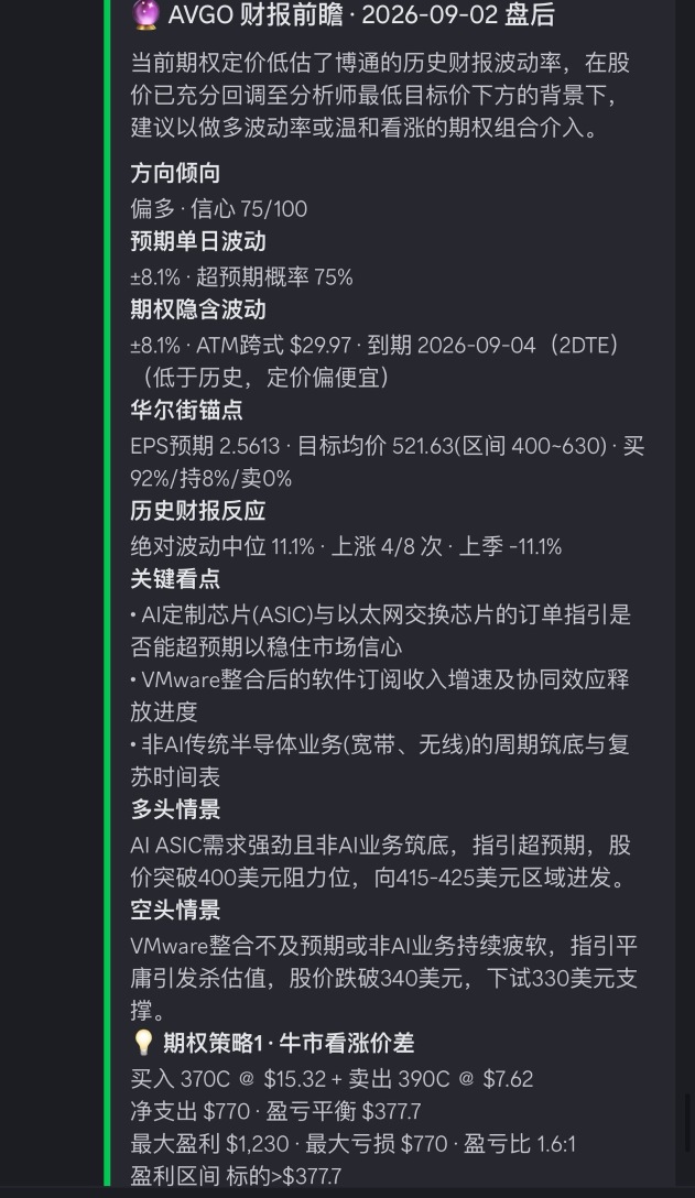 财报预测