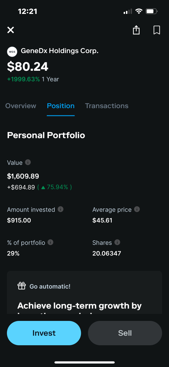 Hold or sell?