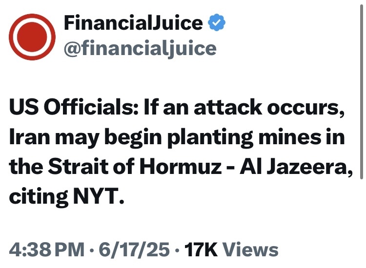 ⚔️ Evening War Room Briefing – June 17, 2025 ⚔️ Geopolitical Volatility, Dealer Flow Shifts, and Tactical Precision Markets bled lower into the close today as...