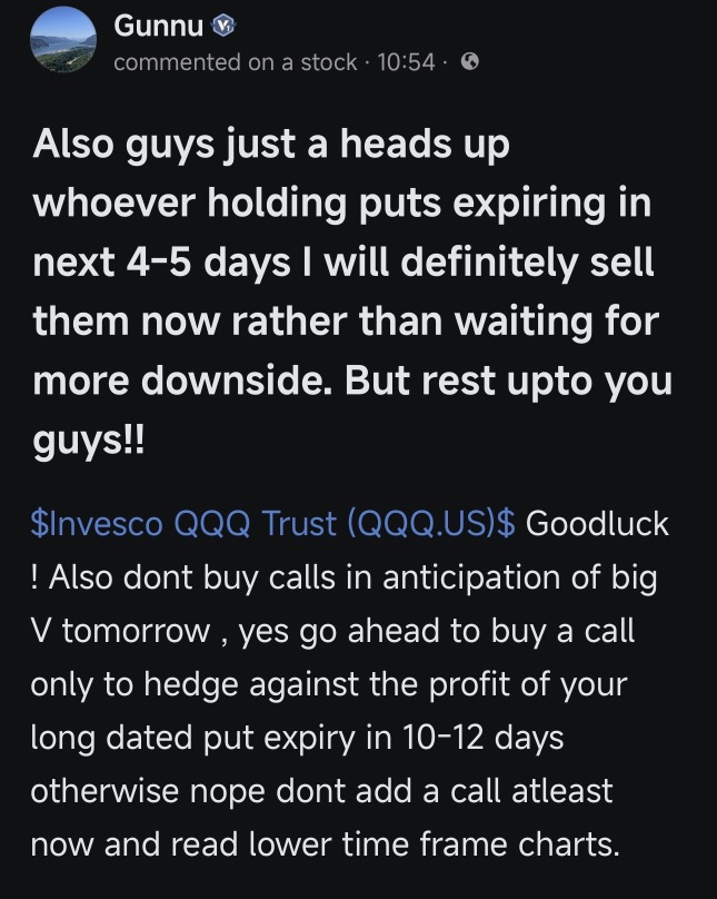 Told you guys in the afternoon that’s why hope you didn’t bought calls today!!