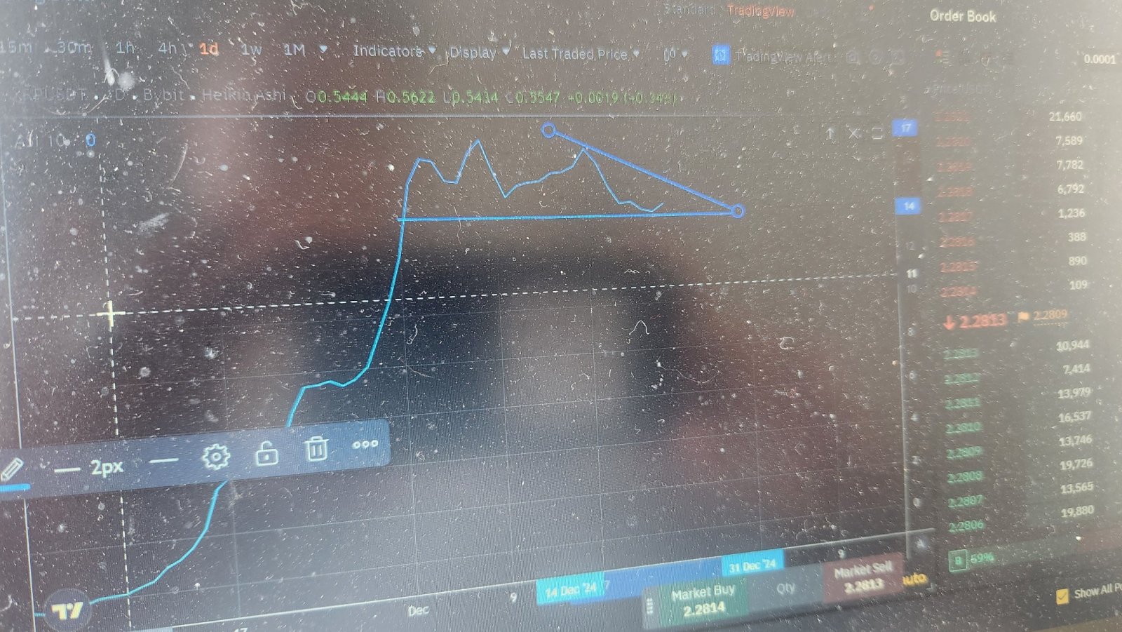 $瑞波币 (XRP.CC)$ 随着ASI横盘交易..显示没有主要的大规模卖出.. 这太疯狂了  你懂的就懂 于是开始了....