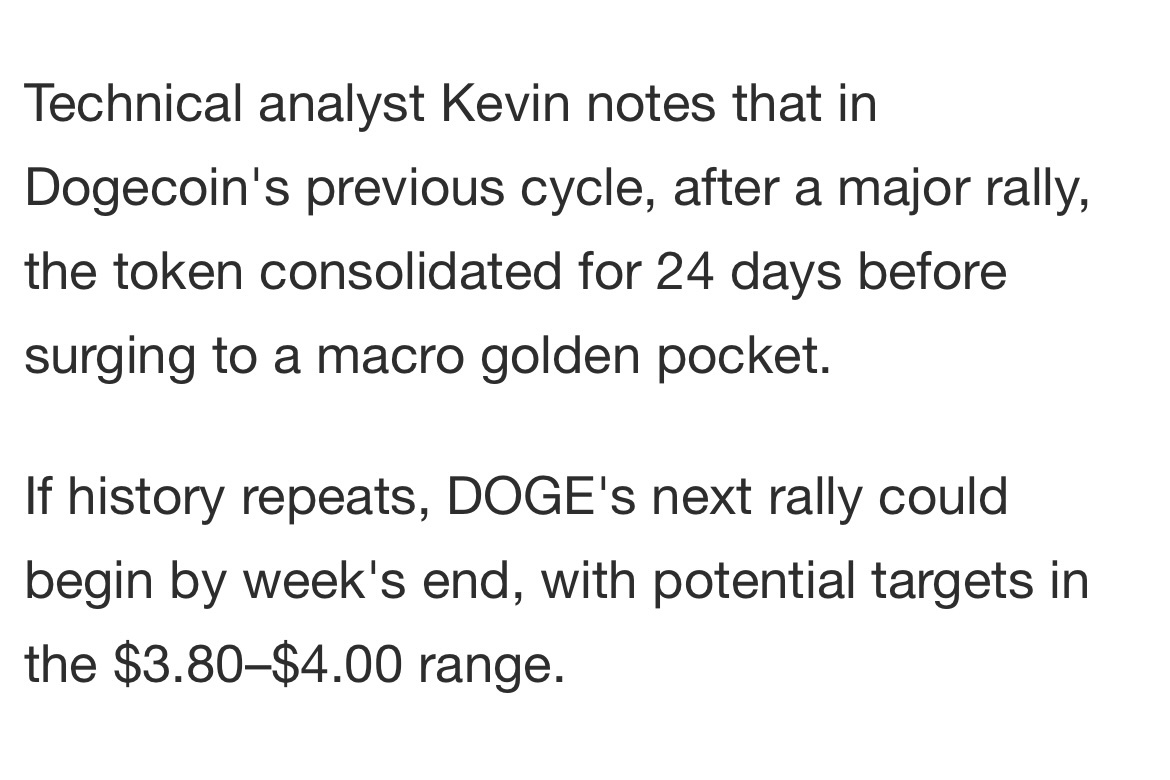 ⚠️doge might hit 5$ this week⚠️