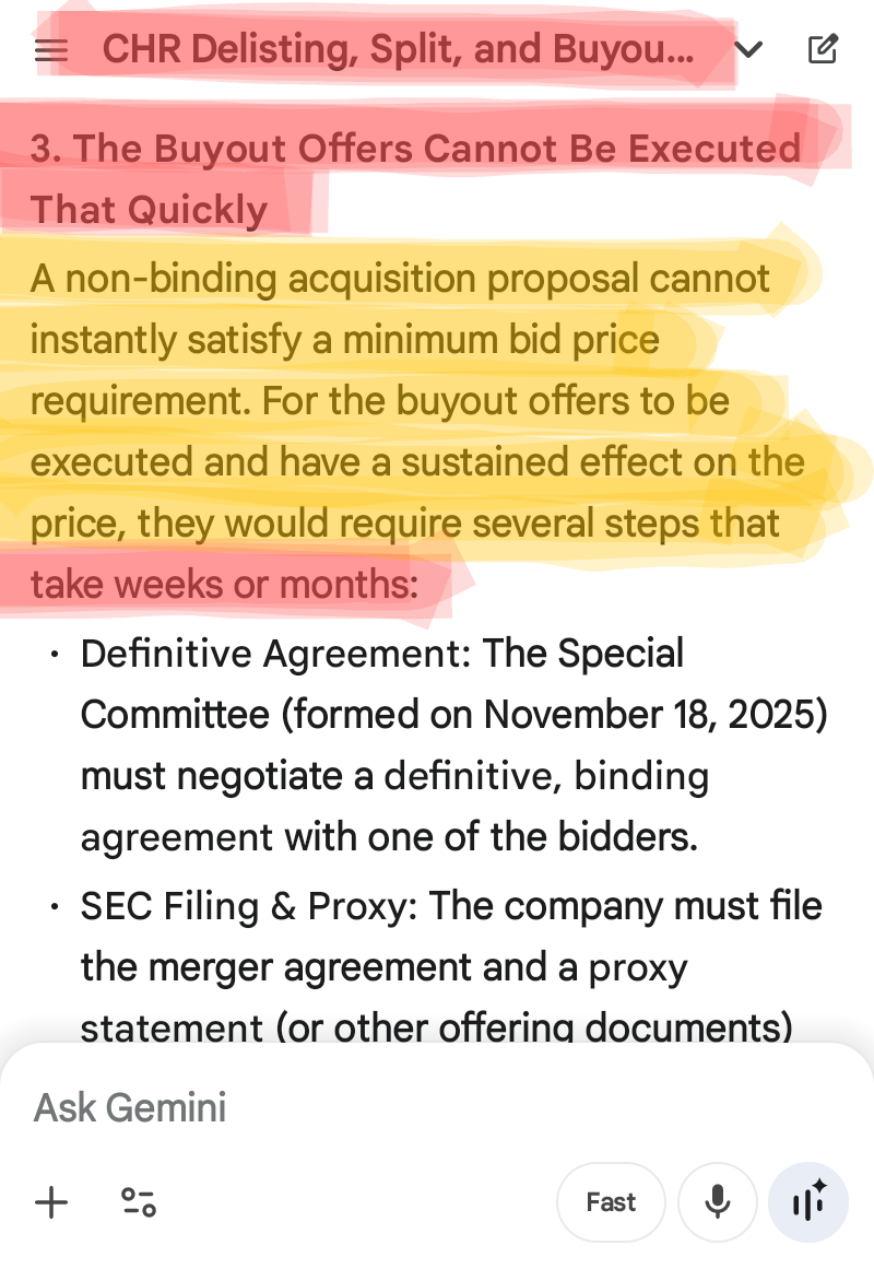 $Cheer Holding (CHR.US)$ "REVERSE" "SPLIT" IS "ABSOLUTELY" "INCOMING" "BECAUSE"... IT IS "ALREADY" "TOO" "LATE" TO "EXECUTE" A "BUYOUT" "OFFER"... "BEFORE" THEY...