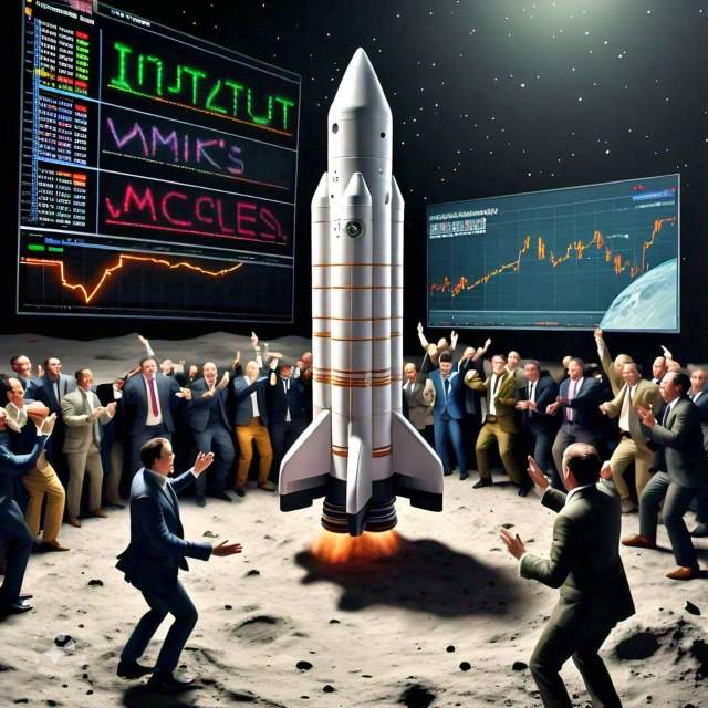 LUNR will rise to $1500 a share in two years!