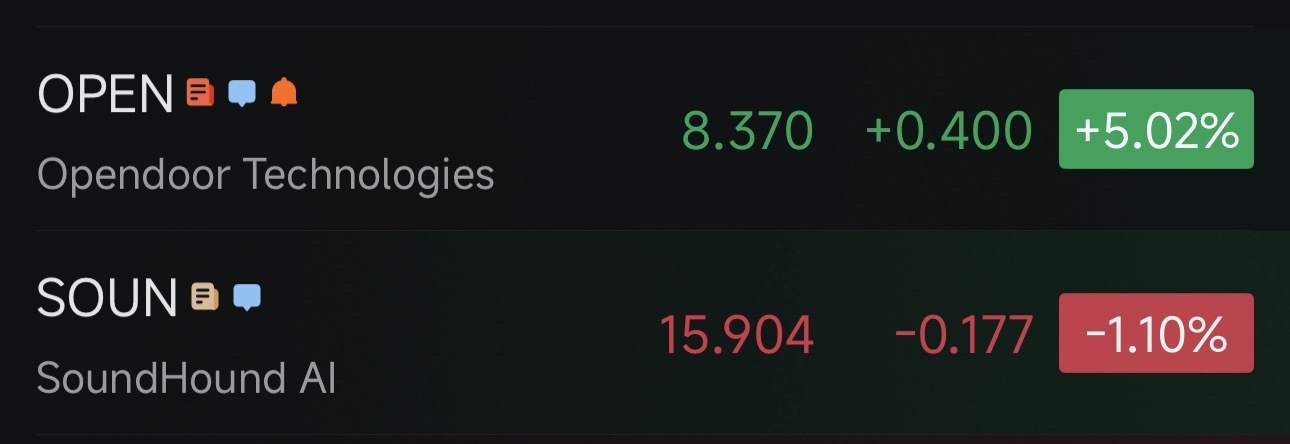 One is green and the other red