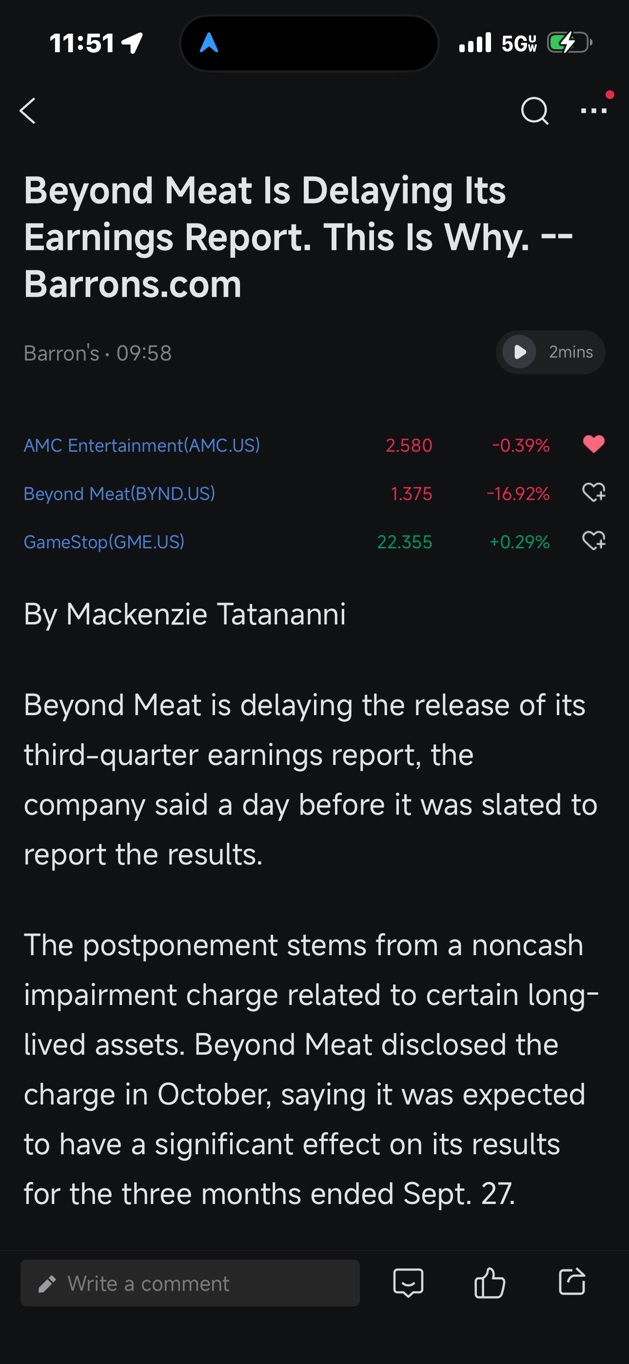 Haha!!!! Delay Earnings 1 day before… not good!