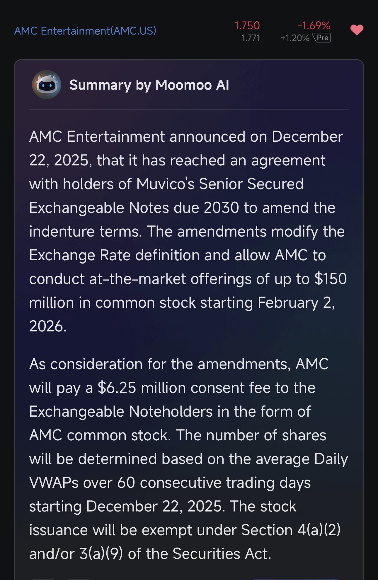 $AMC院线 (AMC.US)$