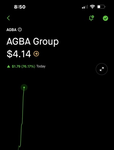 $AGBA we know it first the stock hunter captured the biggest news of the day the biggest catalyst of the day early alert sent to Rara Koko, private discord, subscriber, cell phone, fast and quick due