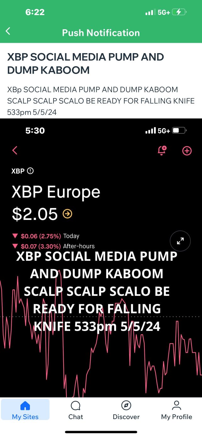 $XBP Rara Koko股票猎人又这样做了，私人Discord订阅者的超级警报已直接发送到世界各地的手机。看来我们又有赢家鸡肉晚餐了我