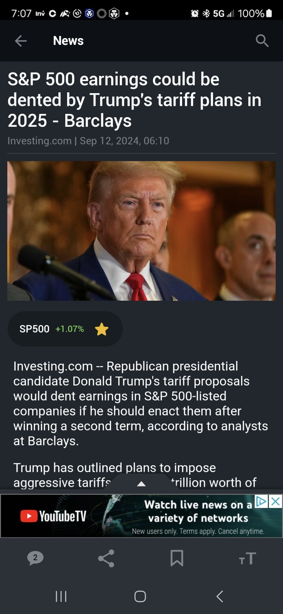 特朗普媒体科技集团(DJT.US)$ 