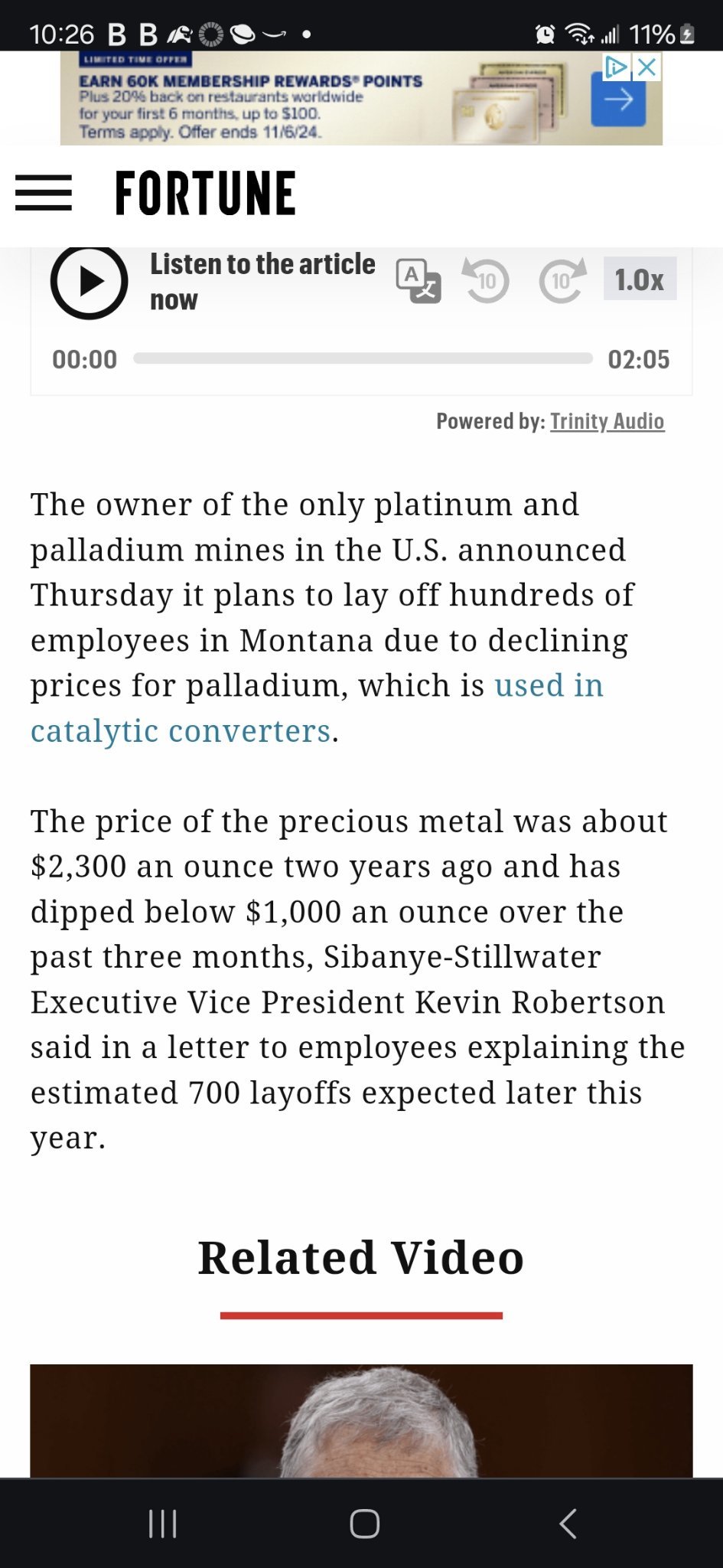 $Sibanye Stillwater (SBSW.US)$$Sprott Physical Platinum & Palladium Tr (SPPP.US)$$Platinum Group Metals (PLG.US)$ looks like buying more lol [Share Link: Montan...