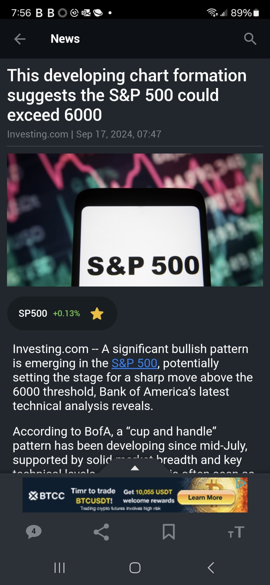 $SPDR S&P 500 ETF (SPY.US)$ I went into September like a madman. I said I'd do it and I wasn't lying.  "I will hold bullish positions through a correction" sque...