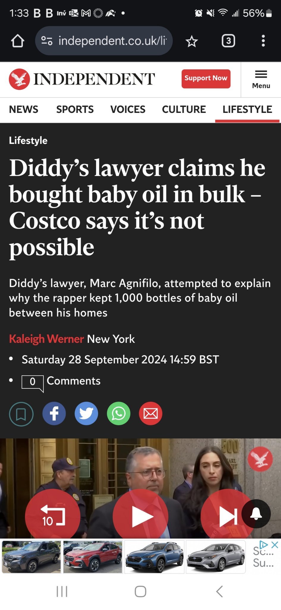 $好市多 (COST.US)$ https://www.independent.co.uk/life-style/diddy-baby-oil-lube-costco-b2620526.html