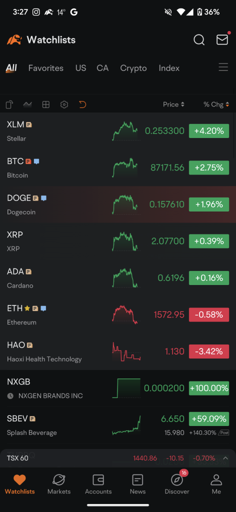 當你的便士股票表現更好時..