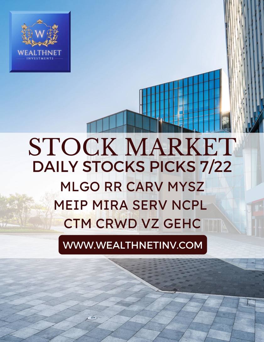 7/22 daily stocks picks ⚡️