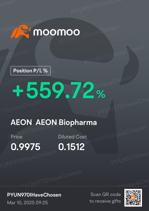 AEON🔥！祝所有板塊好運🍀！