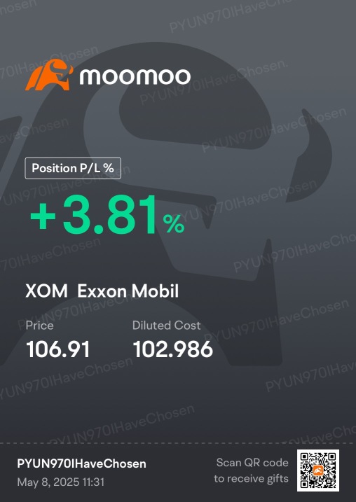 爱这些资讯！让我们走吧XOM！