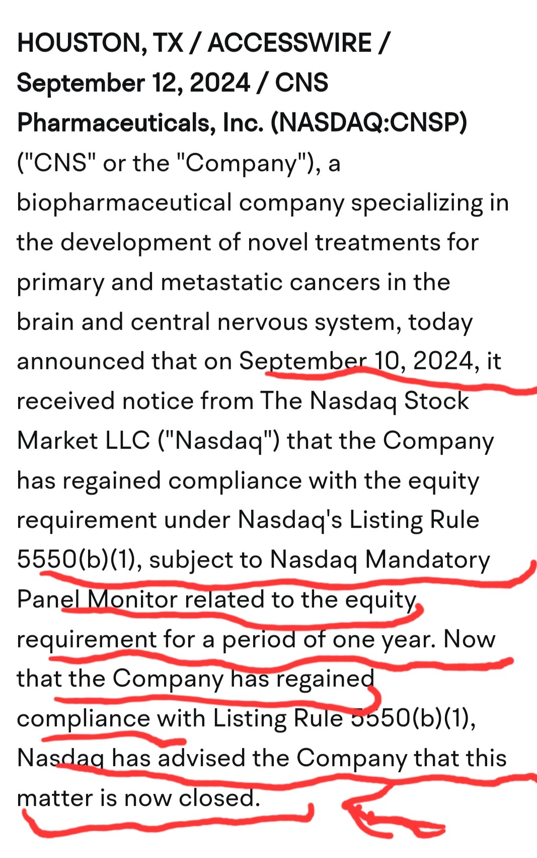 no delisting  shorts