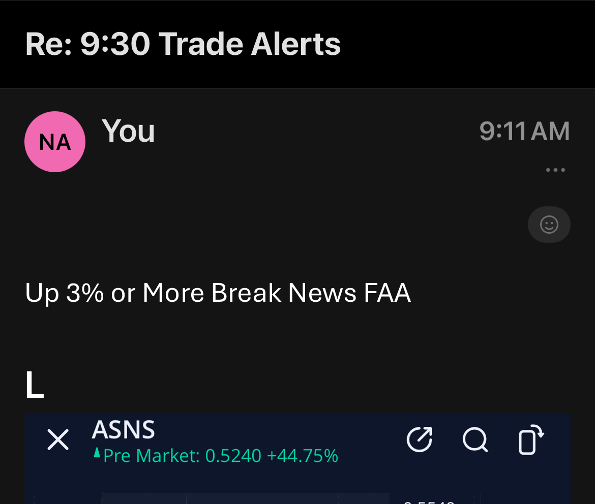 Trade Alert ‼️ NYC Alerts