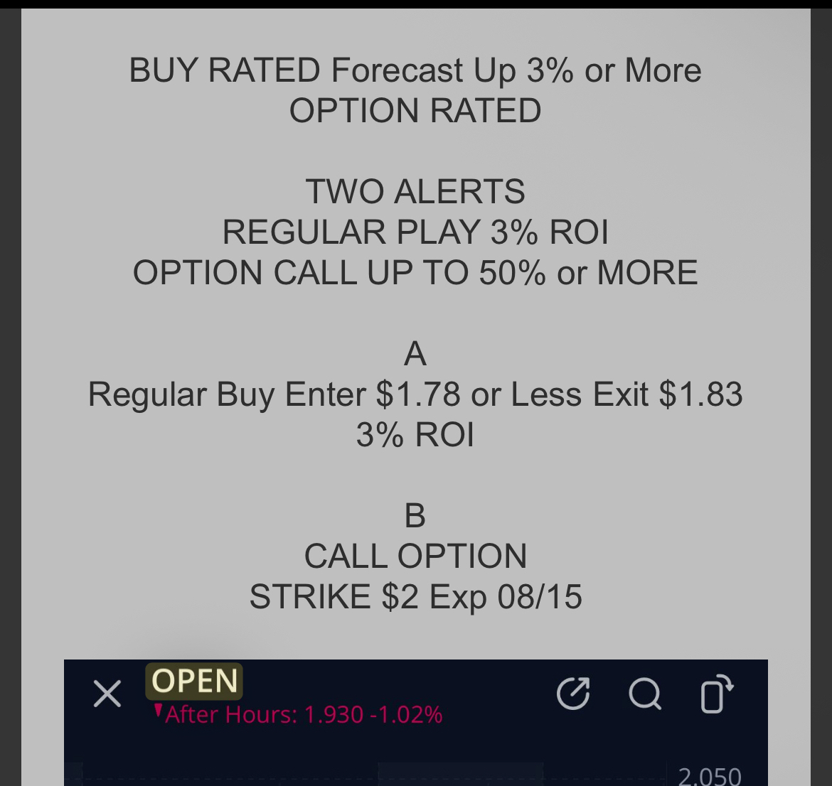Trade Alert ‼️ NYC Alerts
