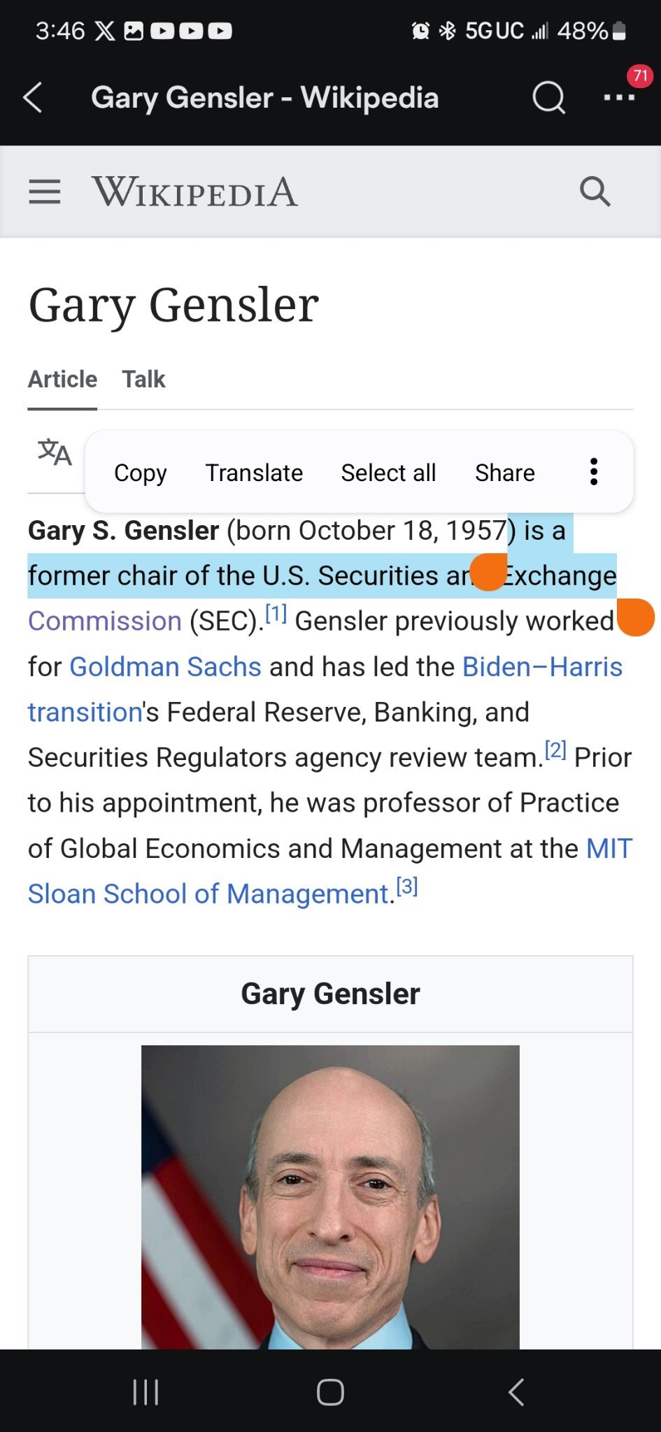 $Bitcoin (BTC.CC)$ GARY GENSLER STEPS DOWN FROM THE SEC HERES THE UPDATED WIKI