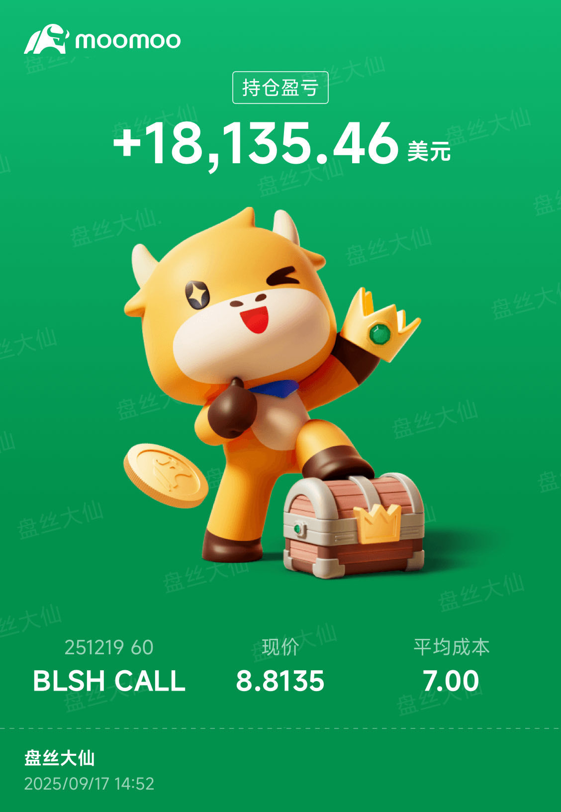 $Bullish (BLSH.US)$ With such great courage, I have only managed to achieve 25%; I hope it will double in the coming days.