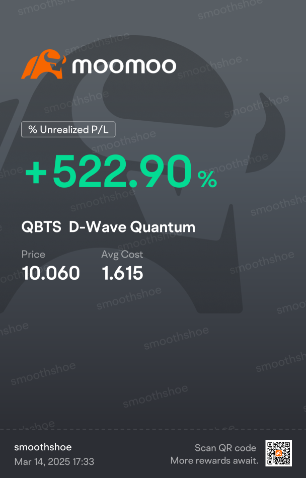 少なくともD-Waveは私に愛を示してくれています...