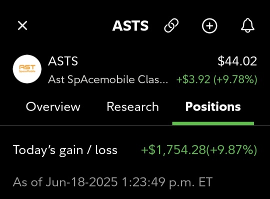 imagine having stagnant money in amc
