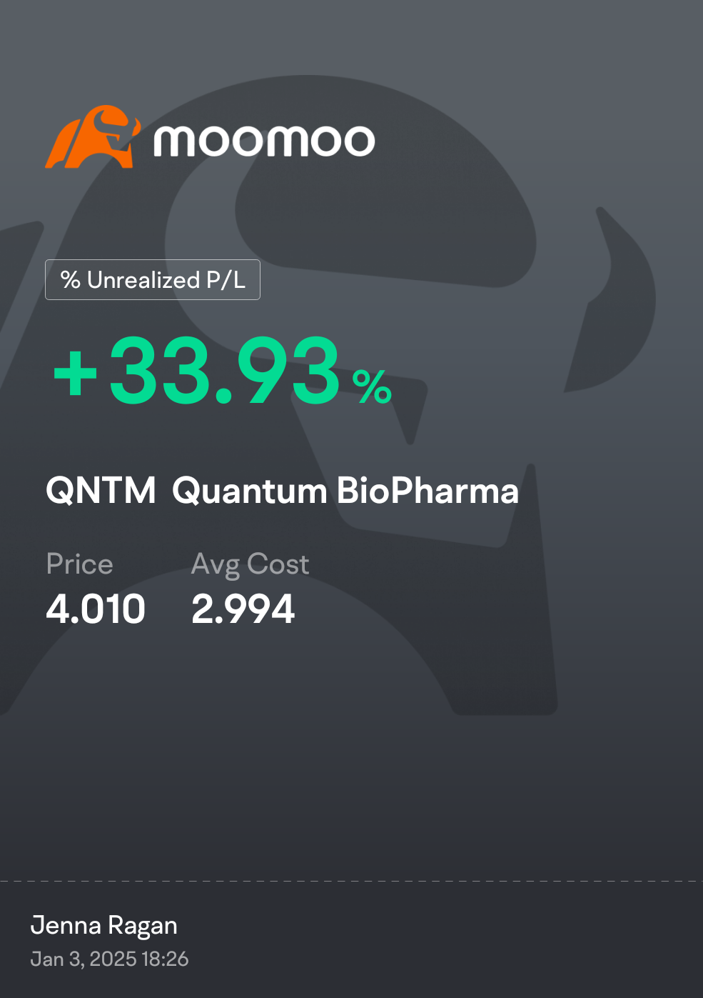 就是那個QuantumBio ☝️😁