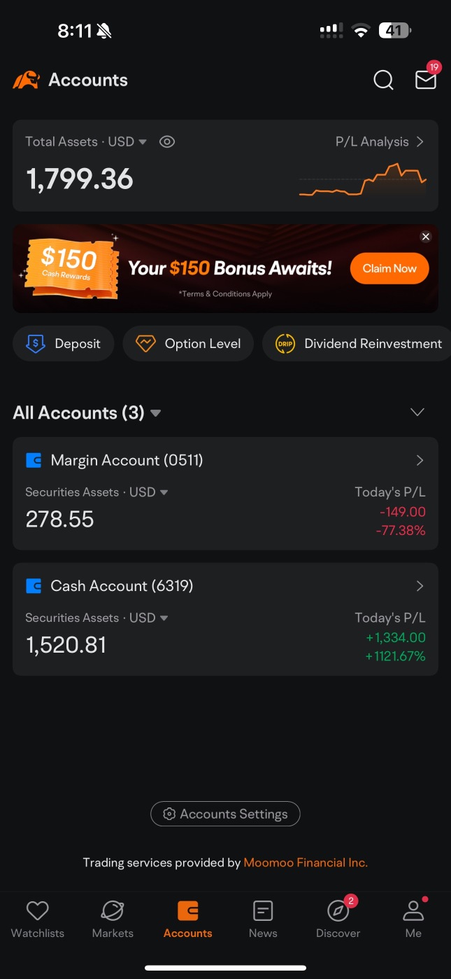 $20 account to $2000 trading Completed!!