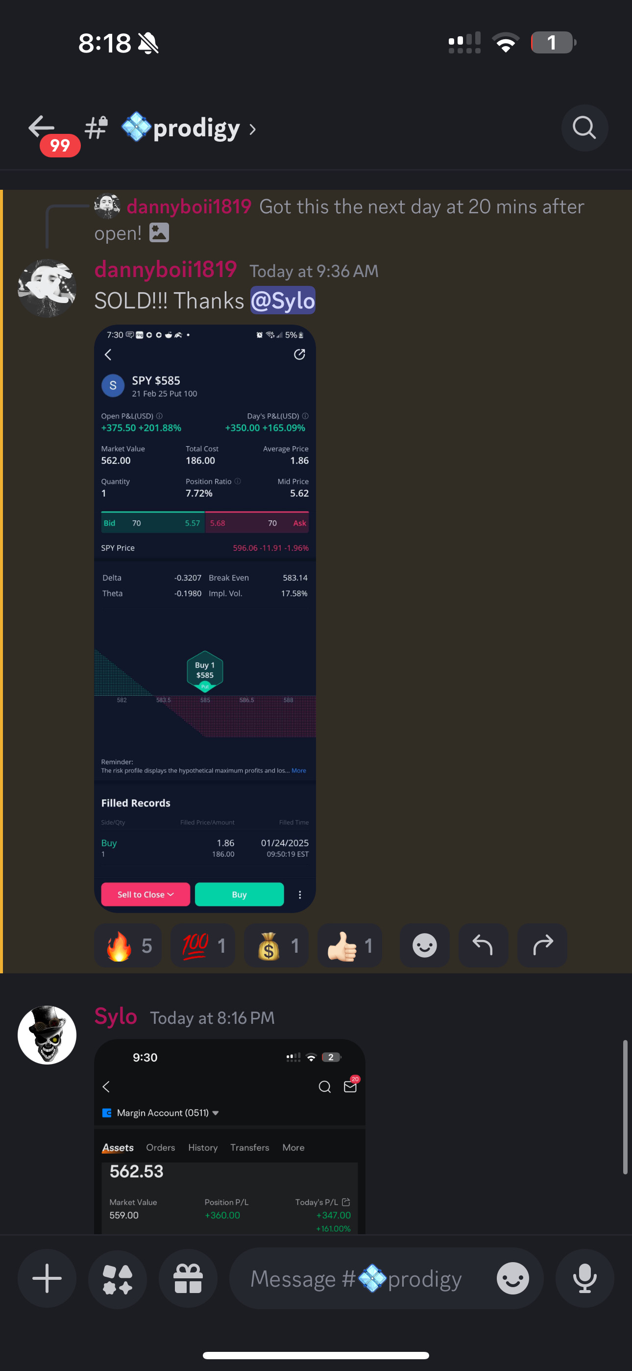 $200 into and now $500✅ (Sylotrades YT)