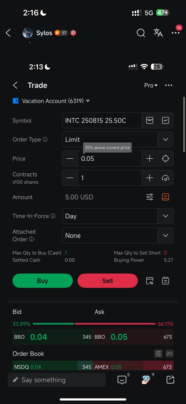 Last INTC Trade went 1000% 🔥 just like we said it would find out how how below ⬇️