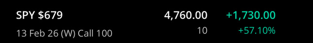 Sold Trade #1 for 50%