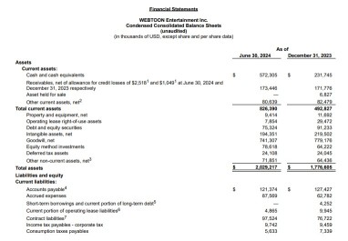 WEBTOON Entertainment Inc. Reports Strong Second Quarter 2024 Financial Results