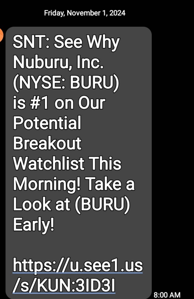 $Nuburu (BURU.US)$