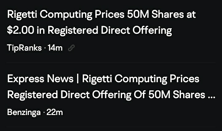 $Rigetti Computing (RGTI.US)$