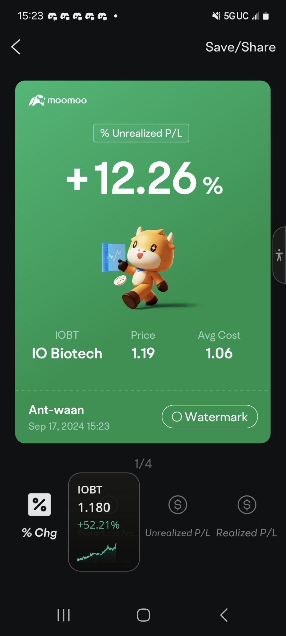 $IO Biotech (IOBT.US)$ 处理中 😎