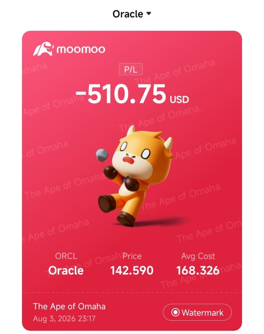 $ORCL 是真正反彈還是死貓反彈？？？