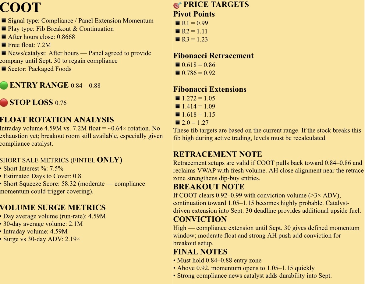 🟡观察列表，2025年8月29日，星期五。NFA-DrJag8。注意：明天可能会是慢节奏的一天。美国这里的长劳动节周末。我明天不会出现。