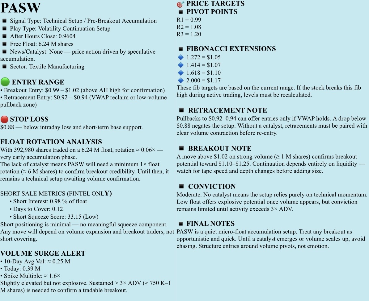 🔵免費觀察列表，2025年10月7日，星期二。NFA - DrJag8