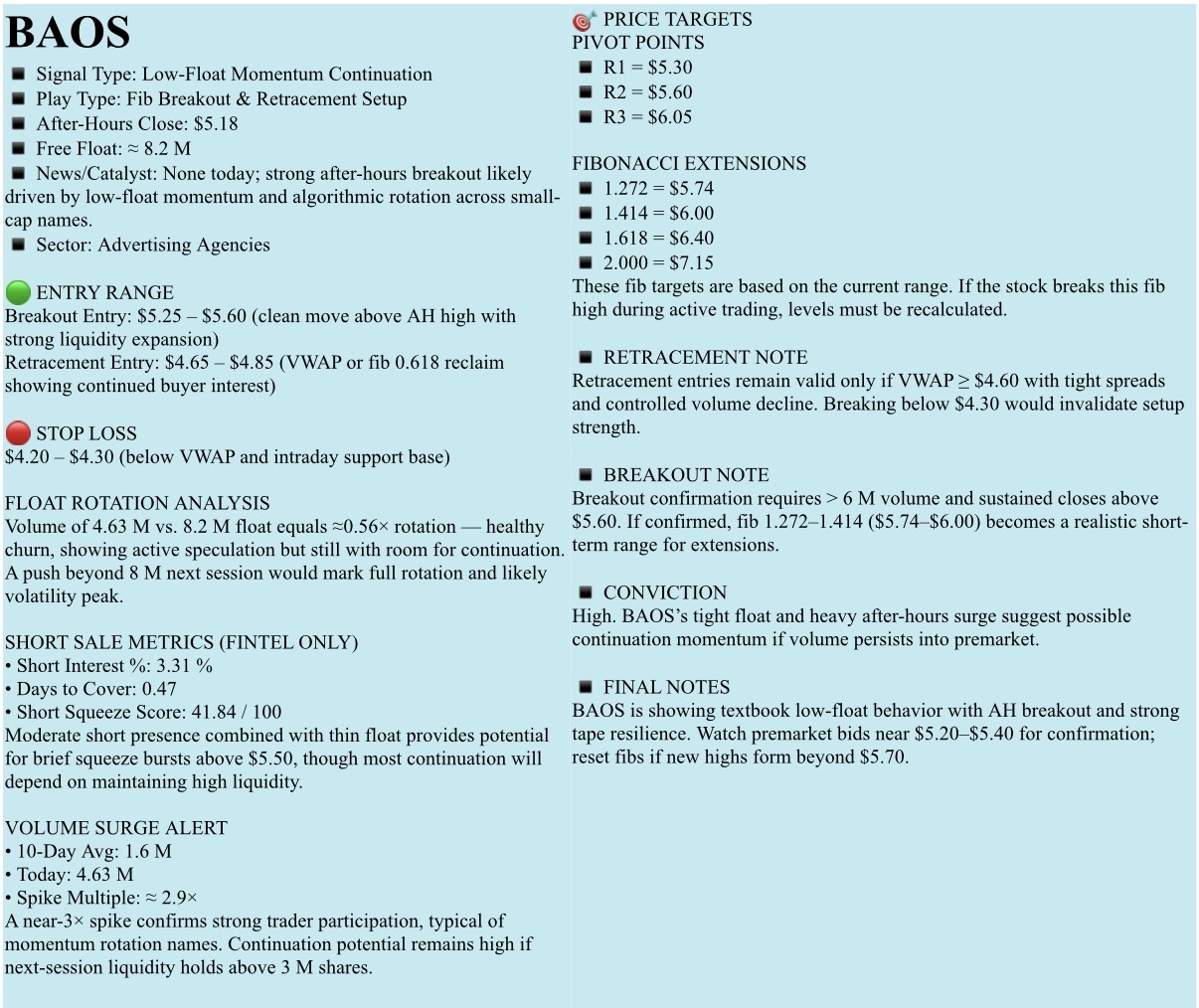🟠FREE Watchlist, OCTOBER 9, 2025, Thursday. NFA-DrJag8